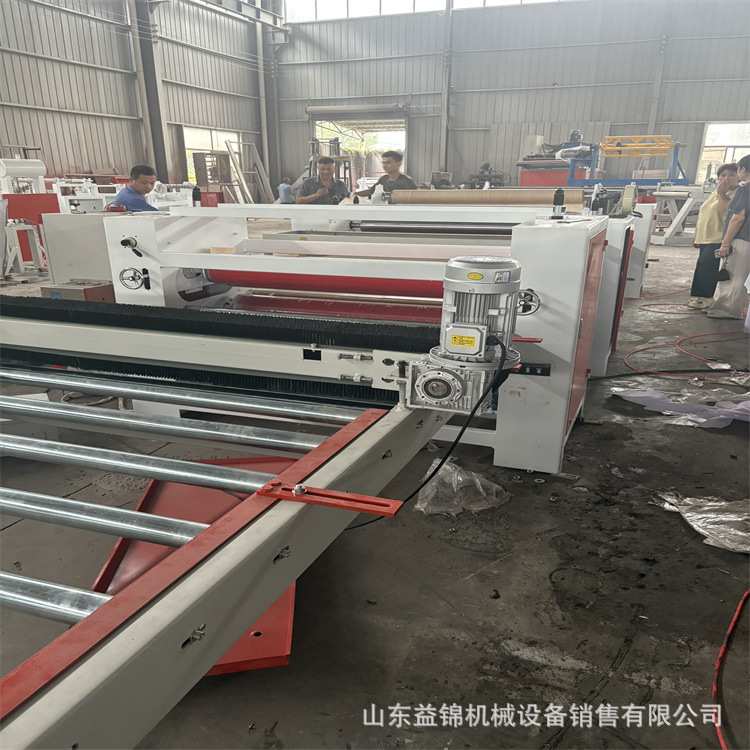 白铁皮钢卷pvc膜覆膜机 成品不怕折弯 镀锌钢板贴膜机