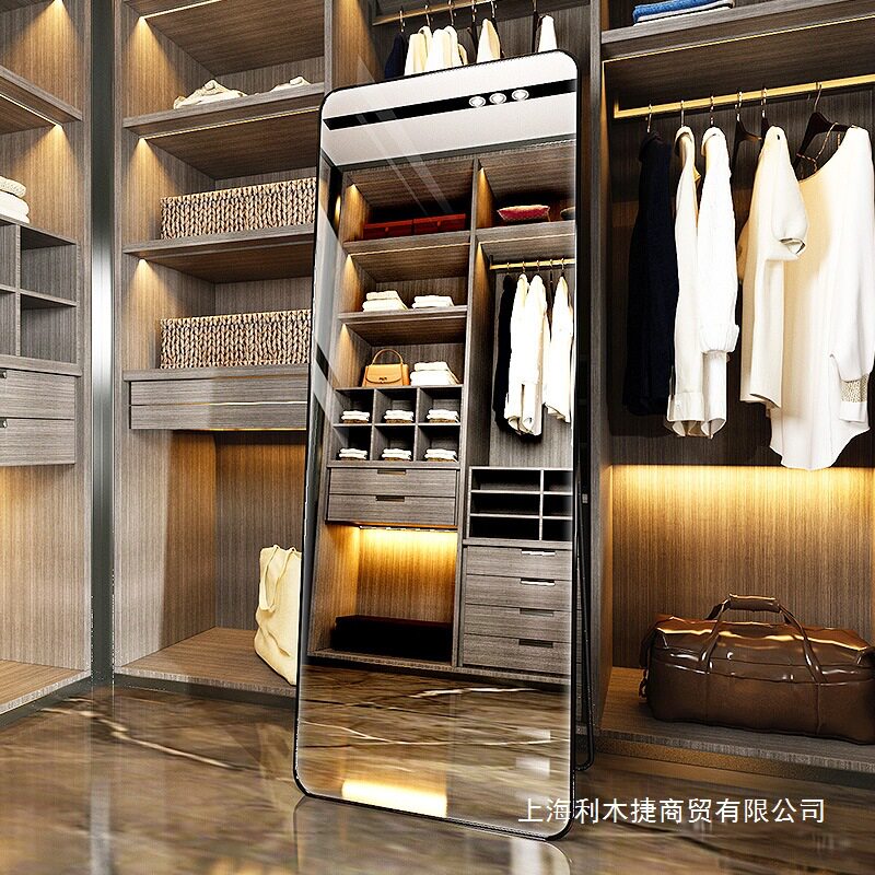 落地镜全身镜子美颜家用服装店直播显瘦显高穿衣试衣立镜