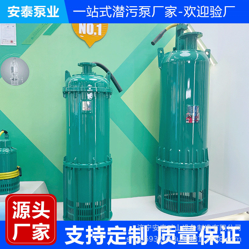 高扬程带矿轮排沙潜水渣浆泵