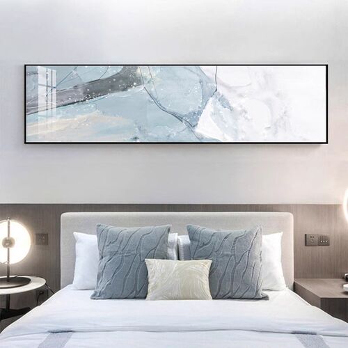 卧室床头装饰画现墙抽约简象横版公寓民宿酒店宾馆房间挂画代壁画