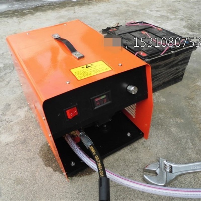超高压上门洗车 移动洗车设备洗车机三轮直流48v60v洗车高压水泵