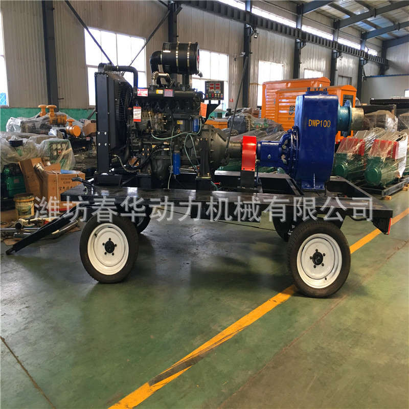 潍柴92KW柴油自吸水泵防汛抗旱