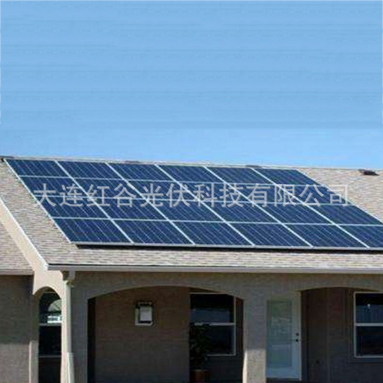 家用太阳能光伏发电设备 全套设备分布式光伏电站15KW