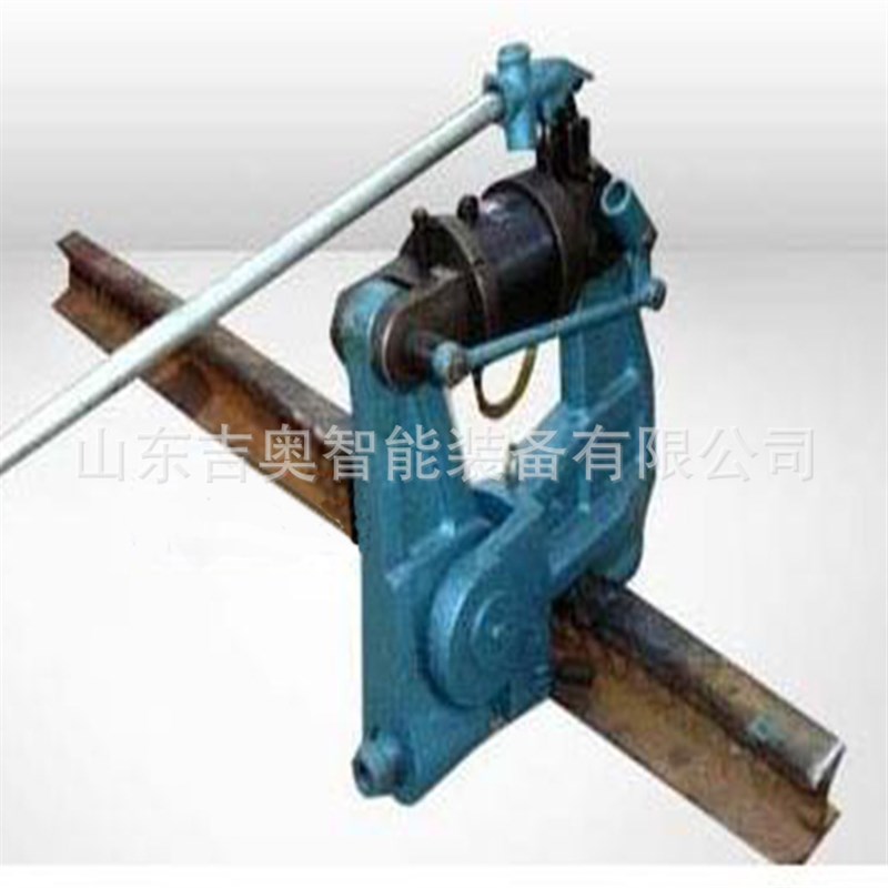 液压钢轨挤孔机 手动打孔机 杠杆操作静V压力挤孔效果好