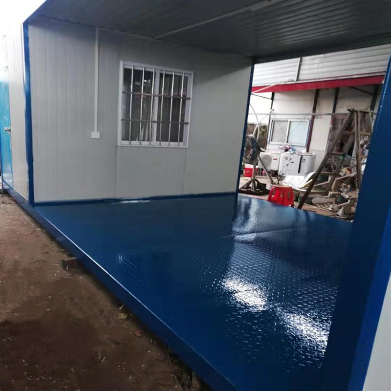 集装箱活动板房工地办公员工宿舍C防地震台风钢结构临建重建避难