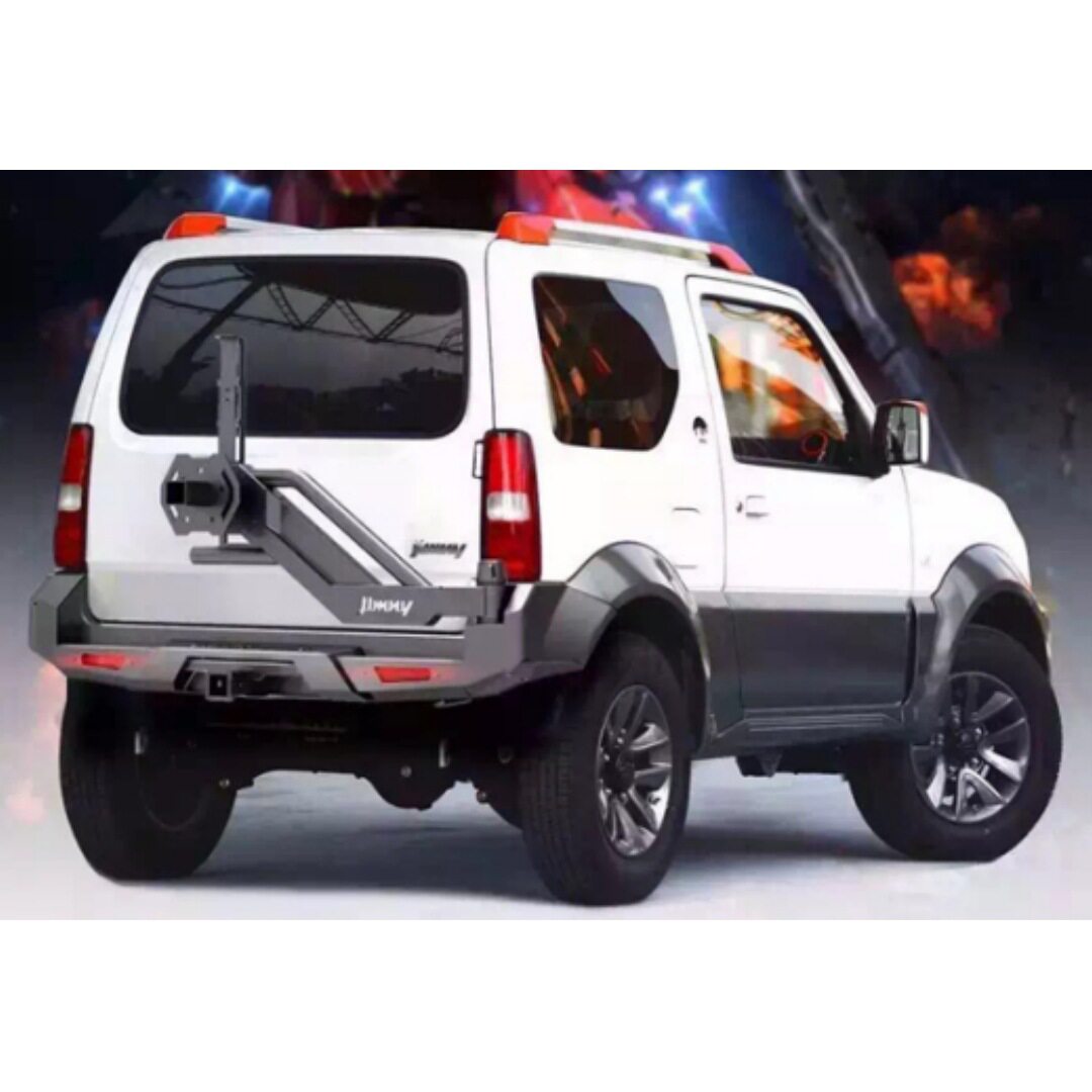 适用吉姆尼Jimny JB23 JB33 JB43含备胎架机动战士后杠保险杠