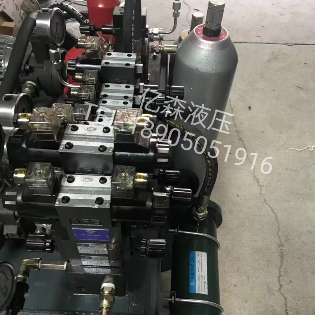 厂家直销液压站接受非标大小型液压系统制作生产销售多路控制