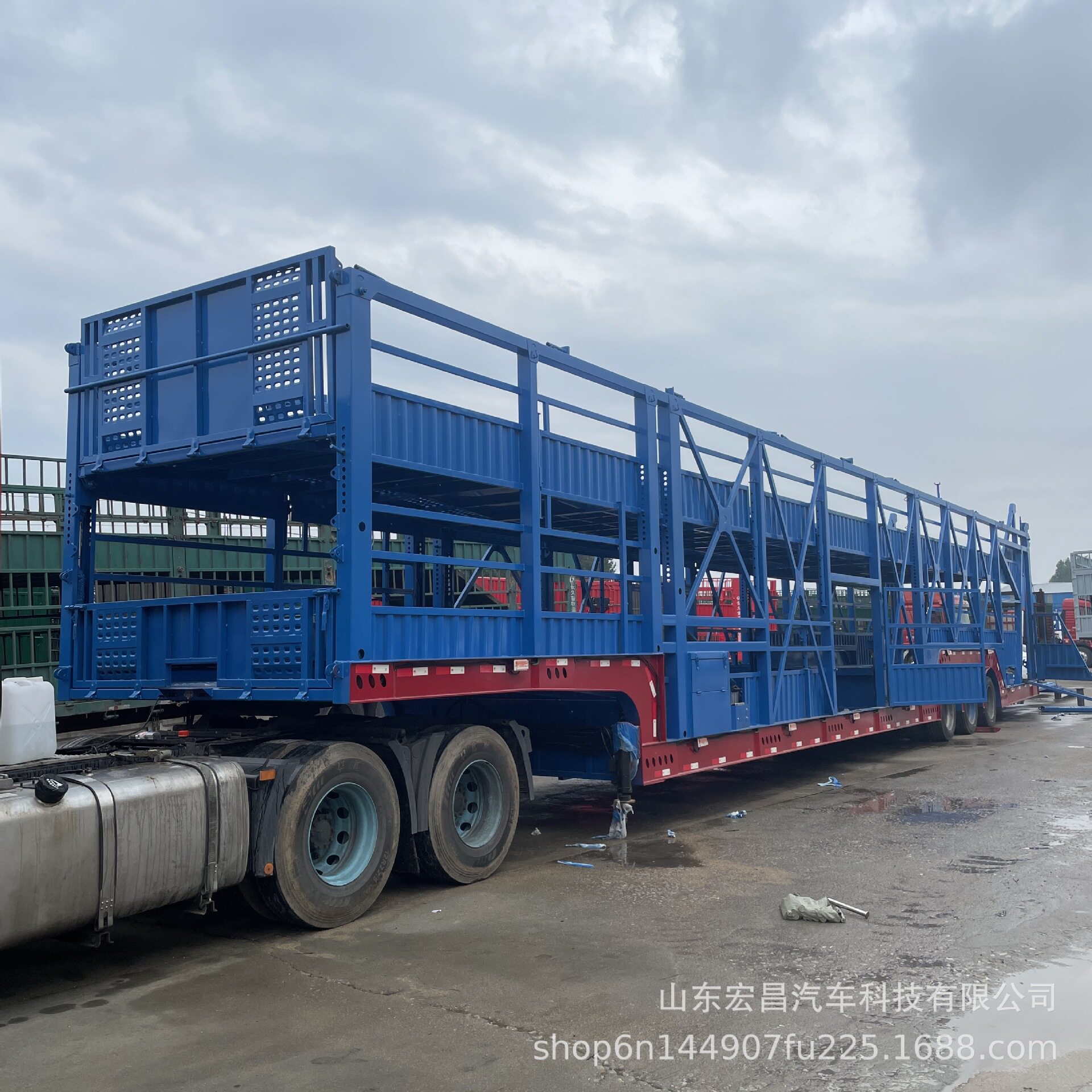 大型欧式8位螳螂臂轿运车