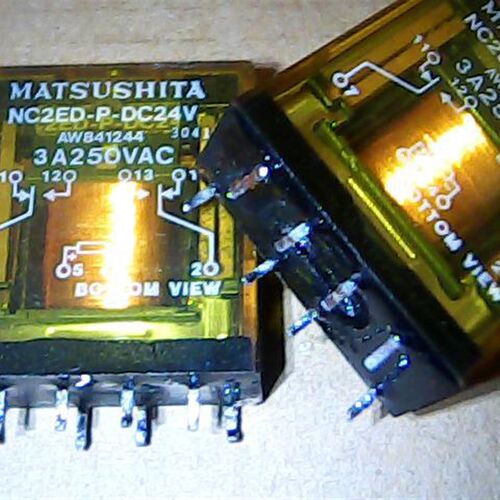 NC2ED-P-DC24V   二手拆机正品继电器