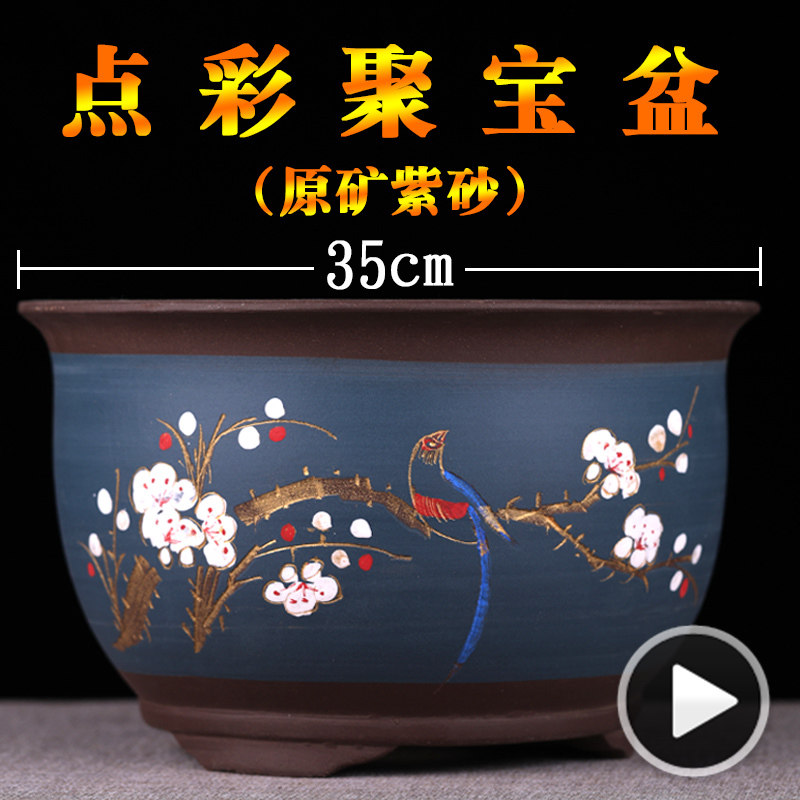 大口径紫砂兰花盆种菜盆景栽植物包装胶带