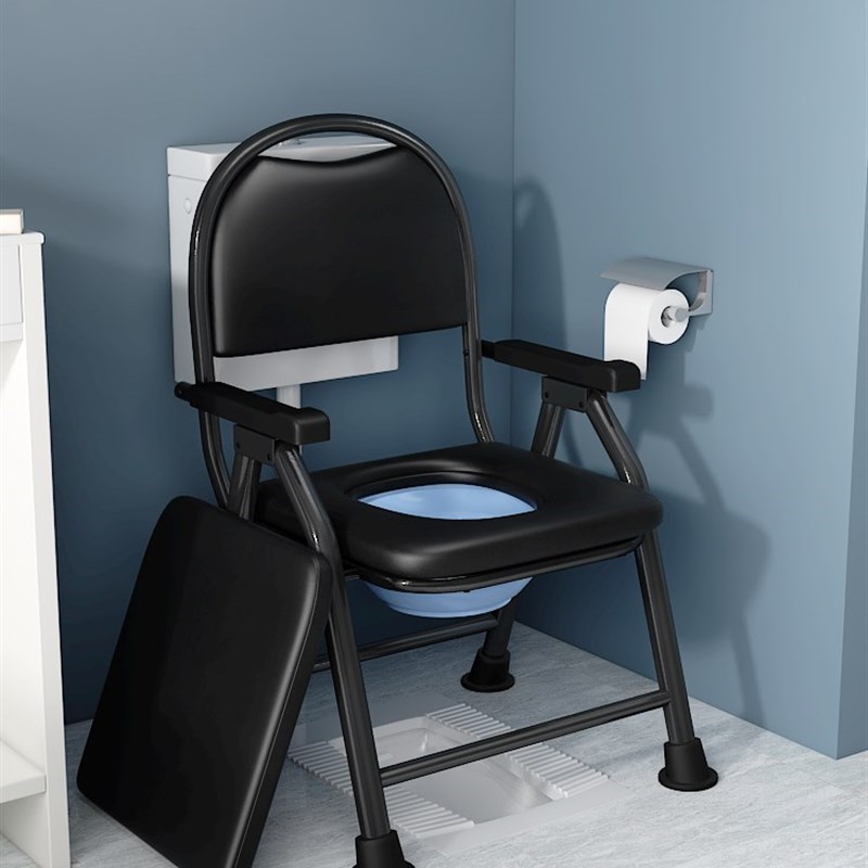 老人厕所专用凳子孕妇坐着上厕所的马桶架子家用蹲厕坐凳便椅农村