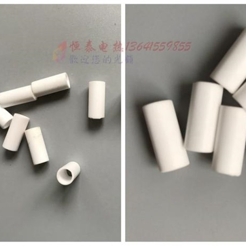 95瓷 更耐高温绝缘瓷套管 陶瓷珠 绝缘瓷管 套管 刚玉管 高频瓷管
