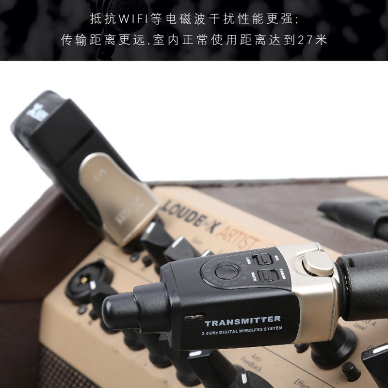 Xvive U3C有线p麦克风转换无线麦舒尔话筒电容唛森海采访 配件