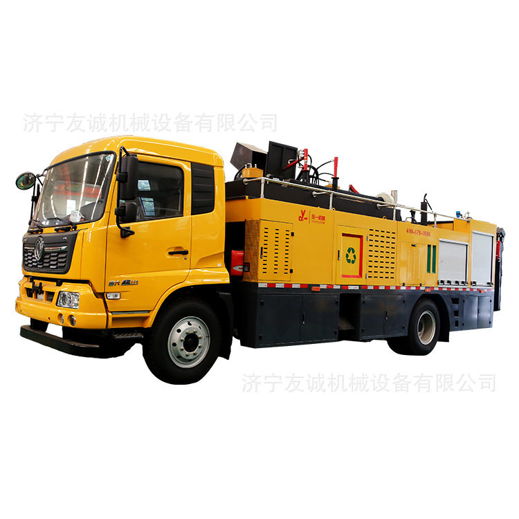 道路坑槽修补车友一沥青热再生道路养护修补车 道路养护车