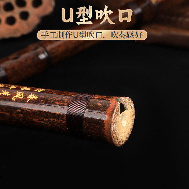 精制洞箫专业竹笛演奏古风萧手工扎线结实M牢固笛子乐器工厂直销