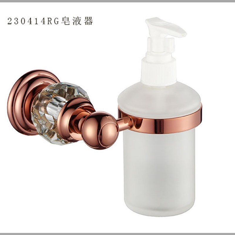 卫生间铜皂液器 浴室挂件皂液器 五金用品皂液Q器 厨卫五金皂液器