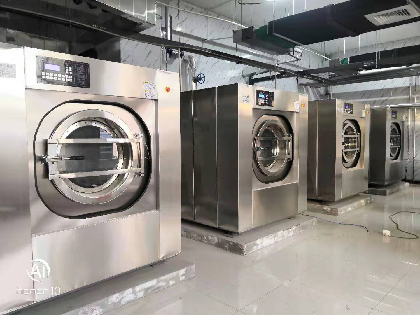 100kg高温蒸汽商用工业洗衣机