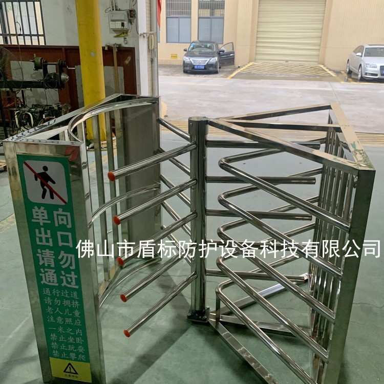 超市火车站单向门 青岛福建江苏单项导向通道旋转门 成品入口门