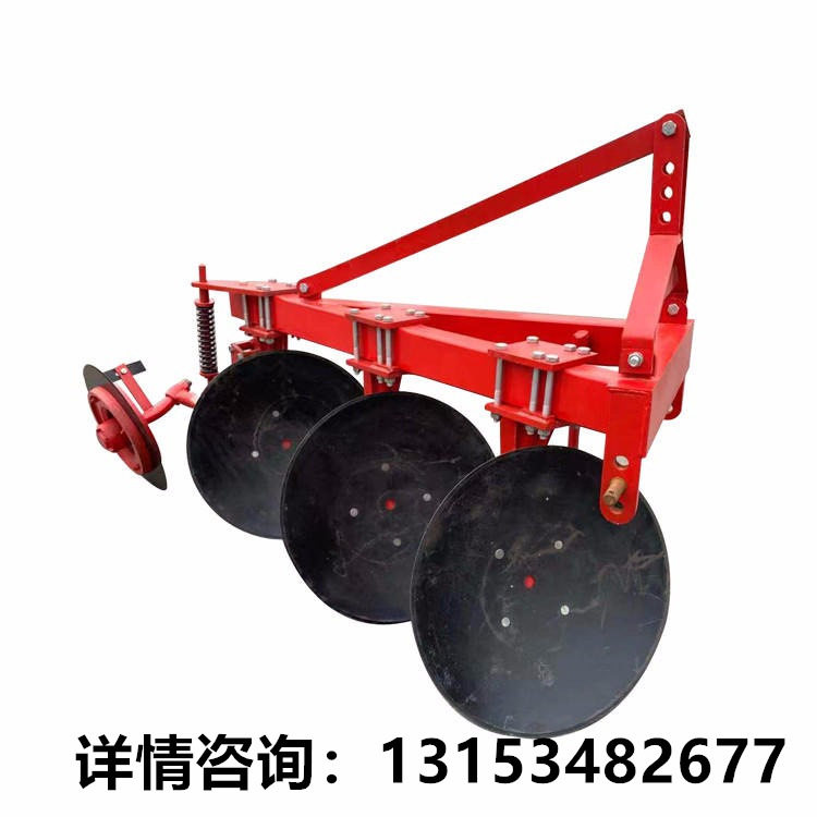 现货供应四轮悬挂圆盘犁翻地