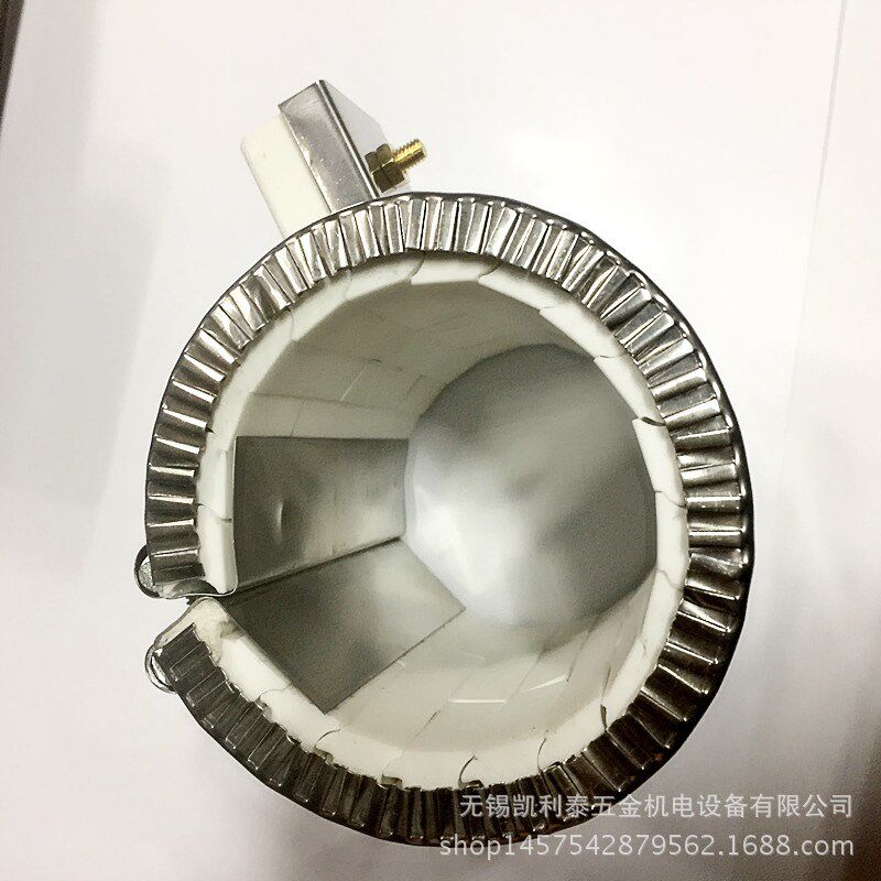 订做各种c陶瓷加热圈高温陶瓷电热圈注塑机陶瓷发热圈电热丝高功