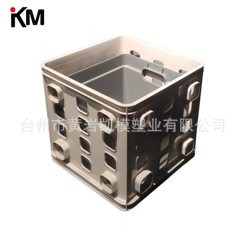 塑胶模具 注塑周转箱收纳箱模具 塑料筐磨具开发制造 注塑代加工
