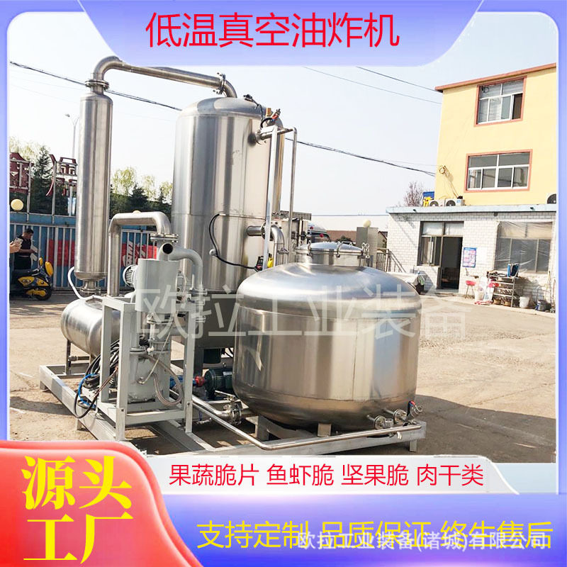 果蔬脆片低温真空油炸流水线