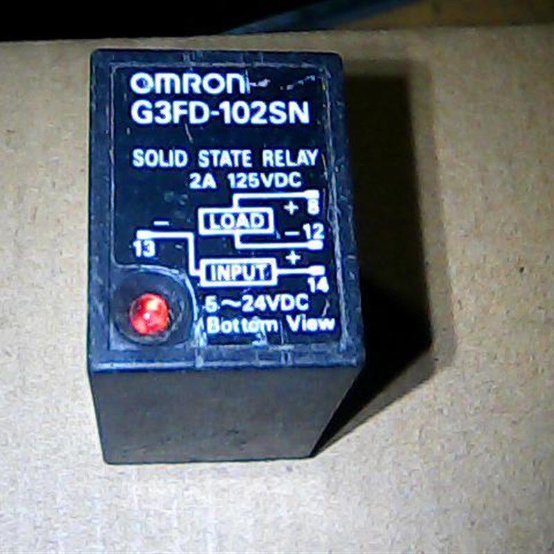 热卖 G3FD-102SN 5-24VDC 二手拆机正品固态继电器