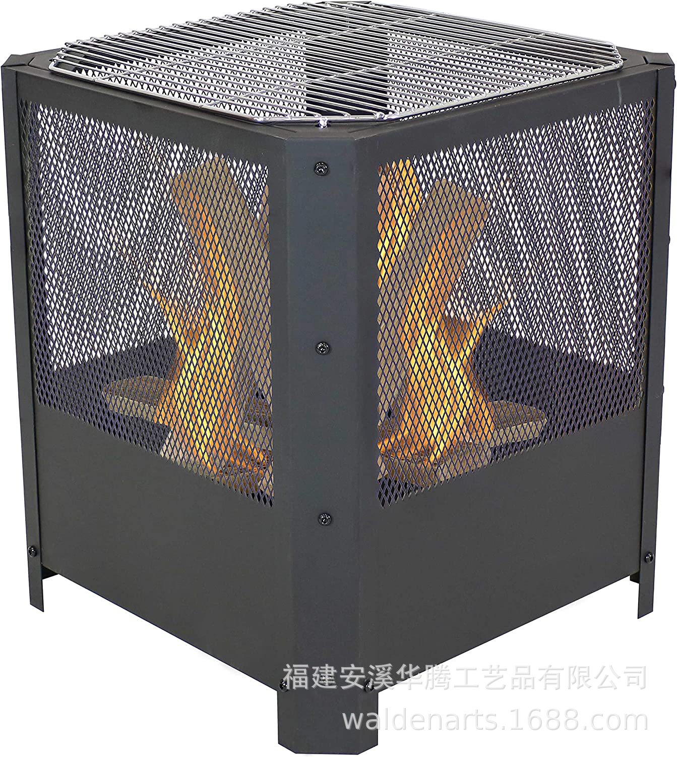户外炉具柴火炉小型露营炉子便携式野炊装备野外野餐烤火炉