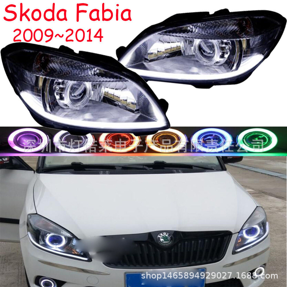 2009~2014晶锐大灯,晶锐前照灯，日行灯Fabia fog light
