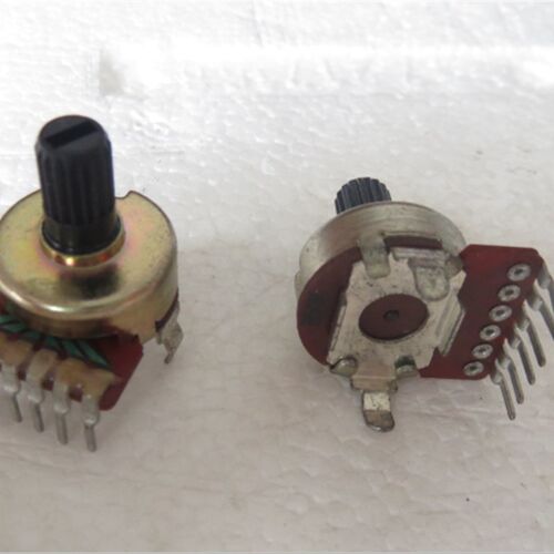 漫步者E3100高音电位器161型立式双联电位器B503 B50K 柄长11MM花