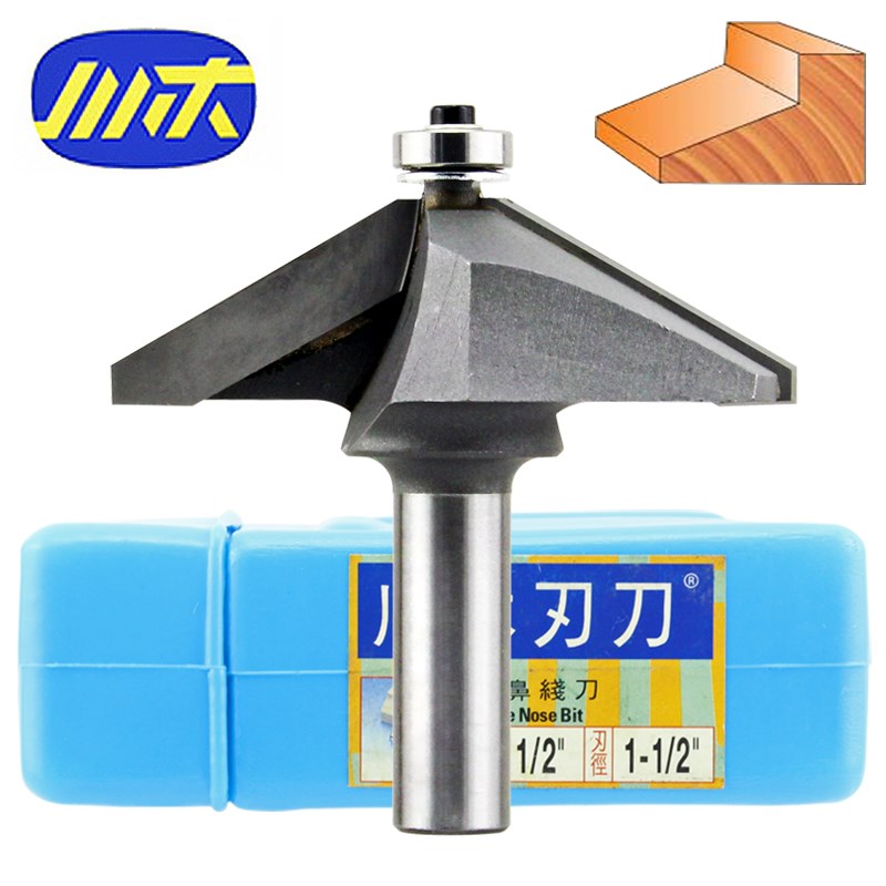 川木刃刀 马鼻线刀 0210 木工雕刻机斜角修边铣刀 25 29 30
