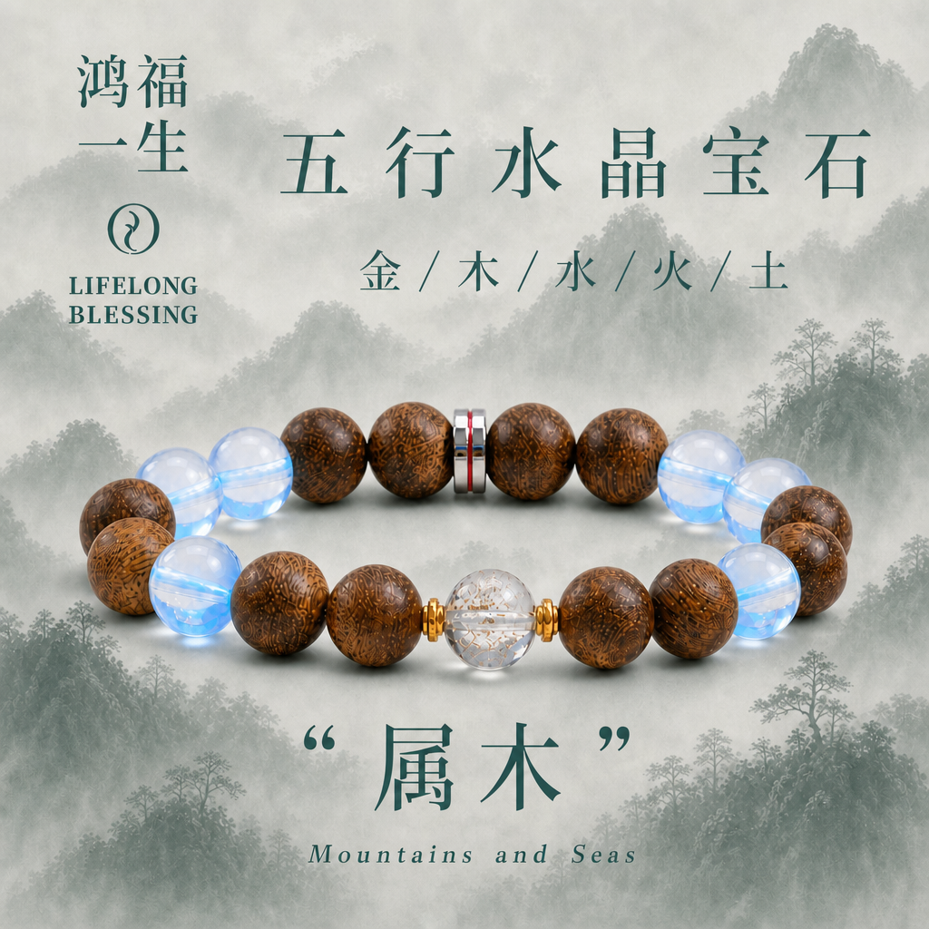 【官方甄选】【五行天然水晶】