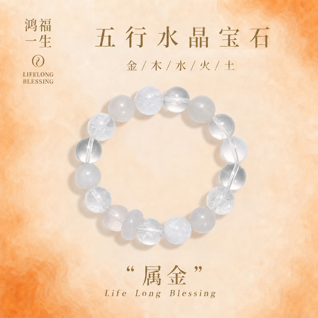 【官方甄选】【五行天然水晶】