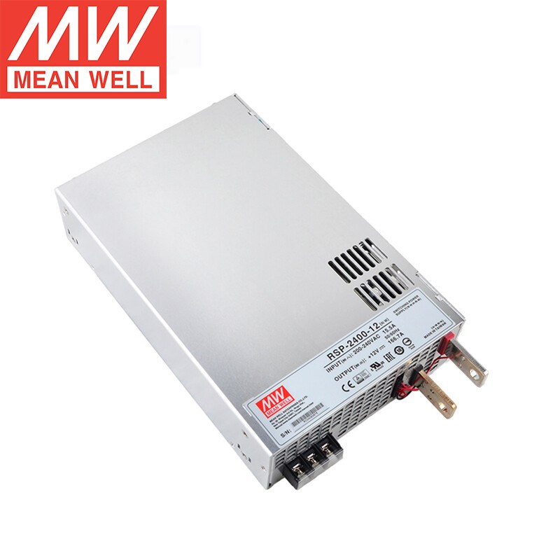 台湾明纬RSP-2400-12 带PFC功能2000W166.7A12V电源供应器开关