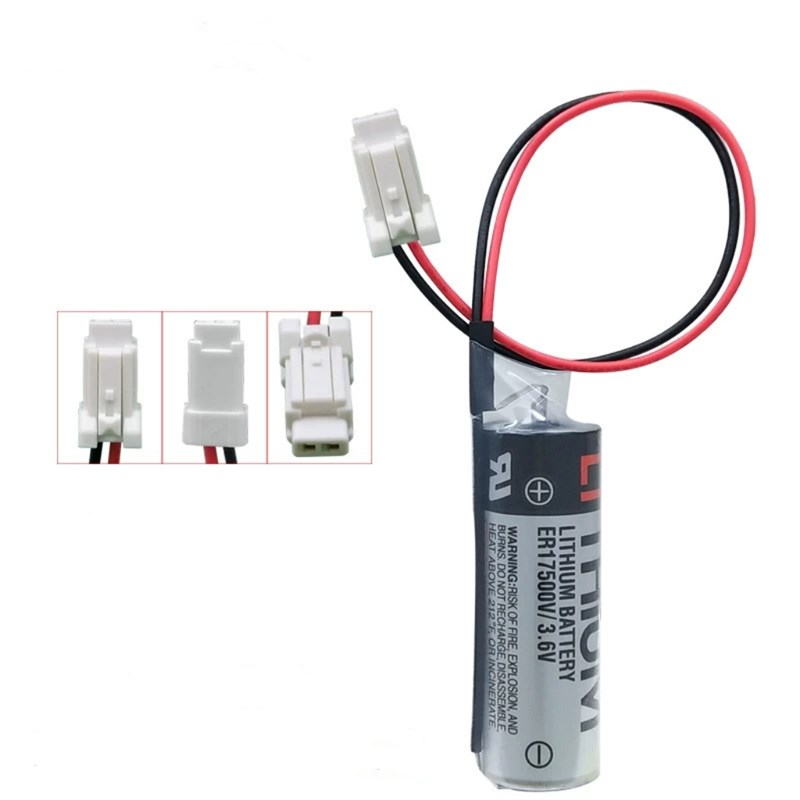 安川机器人YRC1000 ER17500V/3.6V GP本体电池HW1483880-A - 实物图