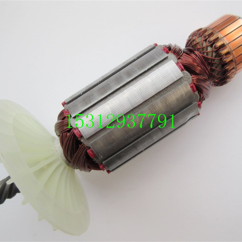 百德6138-40 DW849 抛光转子6138-40抛光机精品转子 碳刷 开关
