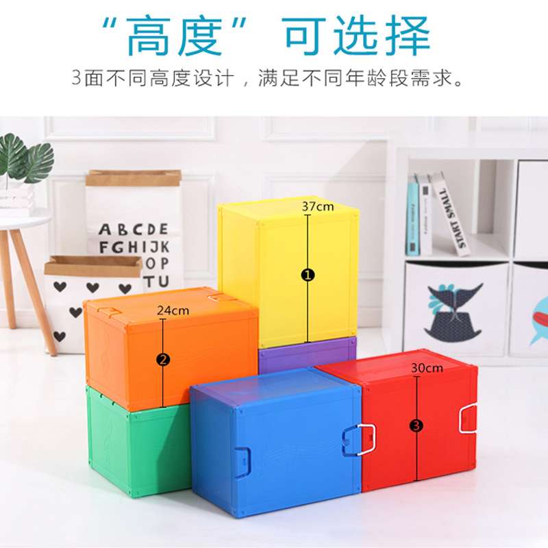 多功能音乐凳塑料舞蹈教室凳子加厚六面体幼儿小学音乐舞台合唱凳