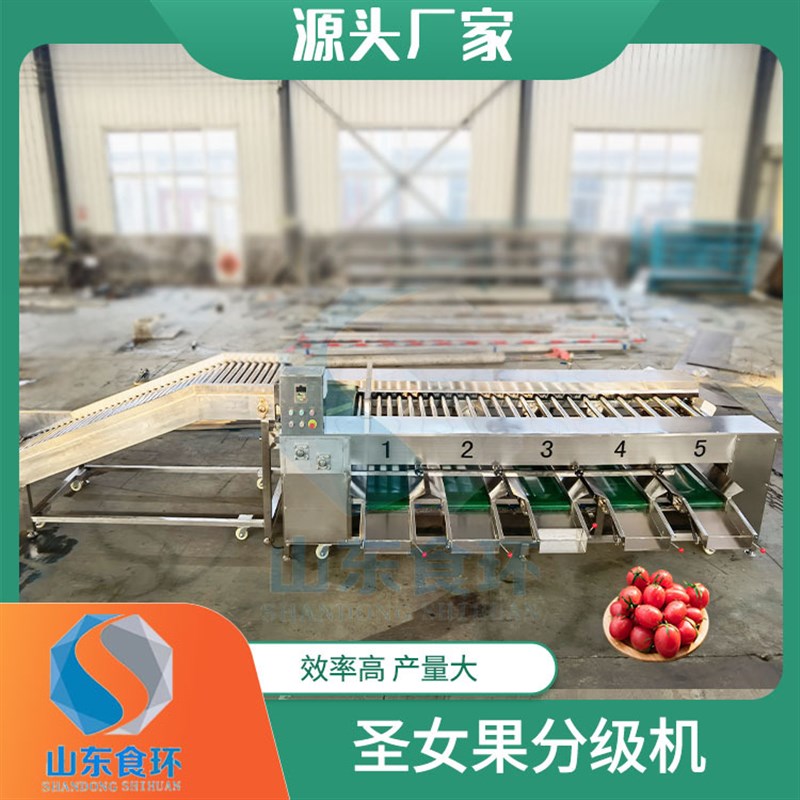 果蔬水果分选机 不伤果农产品橙子沃F柑分拣选果机 柑橘芒果分级
