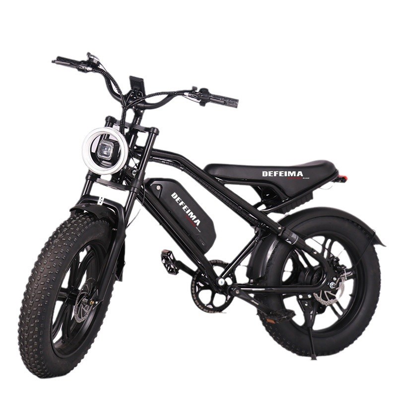 E-bike20i*4.0肥胎电动单车越野7速雪地车复古潮流电动自行车欧洲