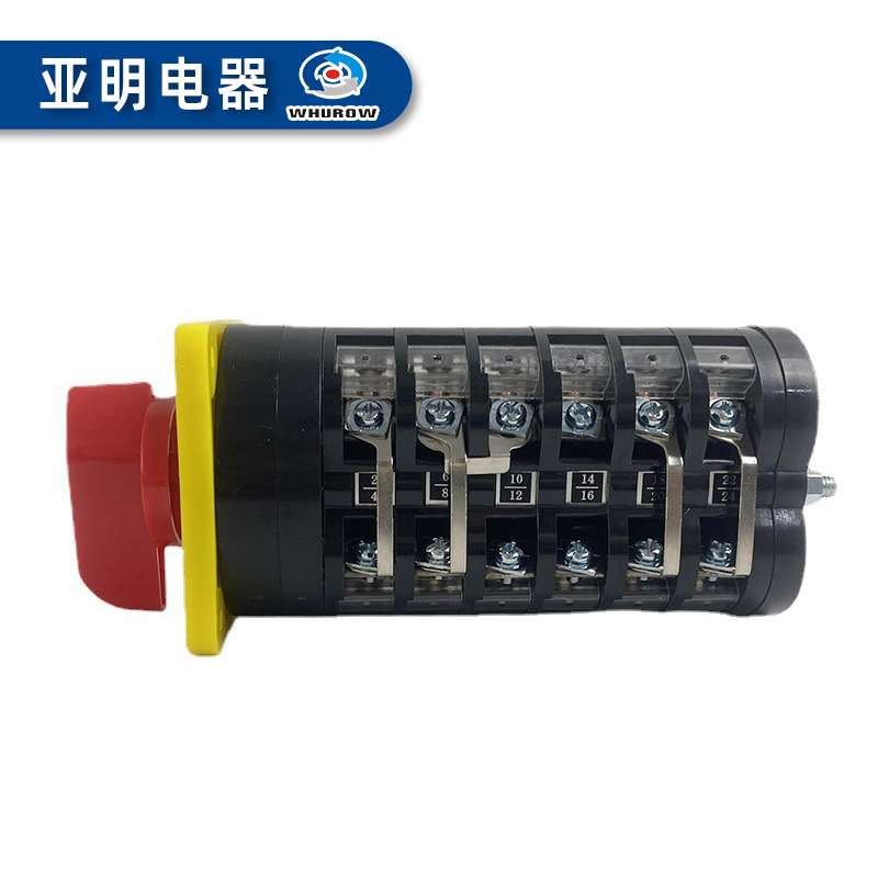 亚明电器LW5-16 5.5SN/6转换开关7档6节双速电动机变速可逆开关