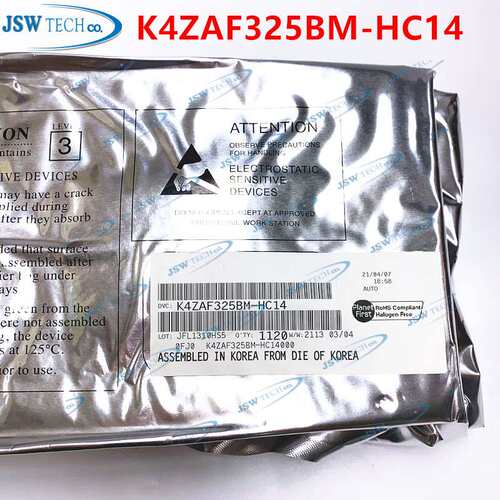 K4ZAF325BM-HC14显存2GB芯片180FBGA可改芯动A10和显卡