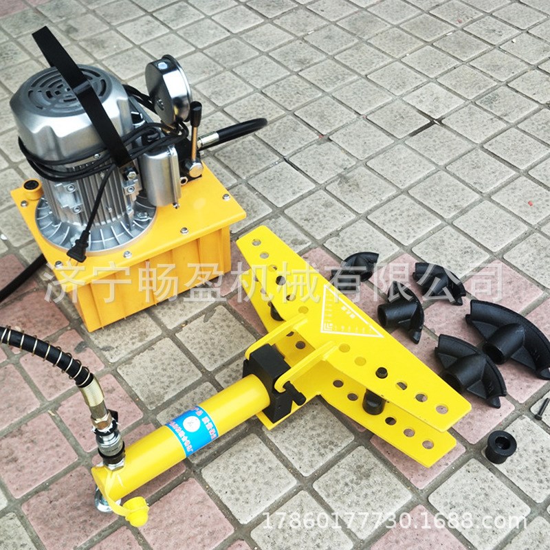 SWG-1234液压弯管机弯管神器电动弯管器手动折S弯 钢管折弯器工具