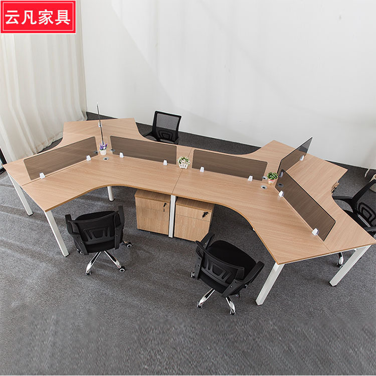办公家具简约现代职员办公桌椅组合屏风隔断卡座员工桌公司电脑桌