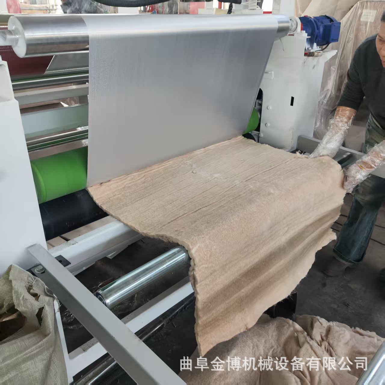 挤塑板保温板覆膜机 泡沫板铝箔热烫贴合机 XPE海绵皮革复合机