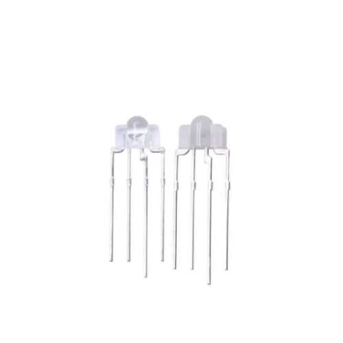 机械键盘3mm rgb灯珠f3雾状塔形透明共阴阳全彩直插led灯珠二极管