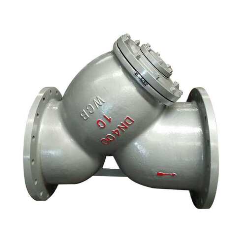 铸钢法兰Y型过滤器GL41H-16C不锈钢网子100目Flanged Y-strainer