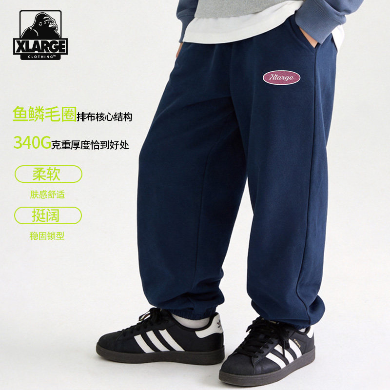 XLARGE中大童纯棉卫裤图片