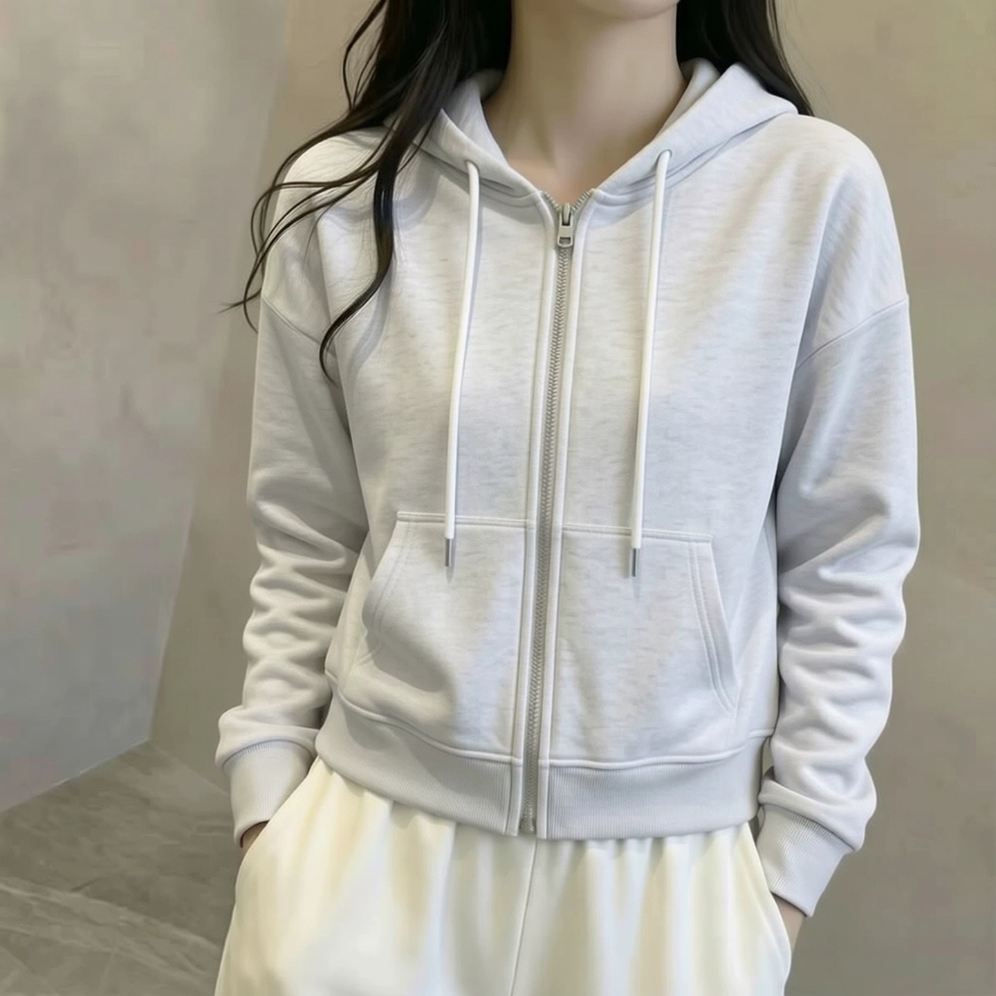 连帽短外套女装2026新款今年流行爆款开衫棒球服上衣风衣外搭卫衣