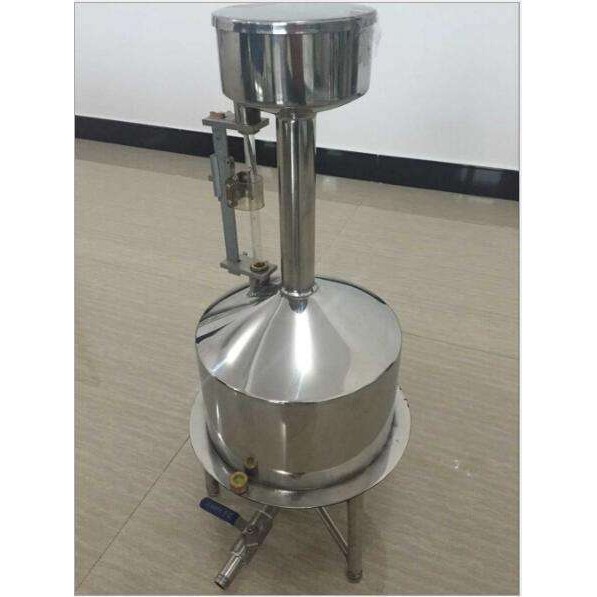 汽油柴油加油机校准量油桶 10升不锈钢台式标准金属量器 公正量器