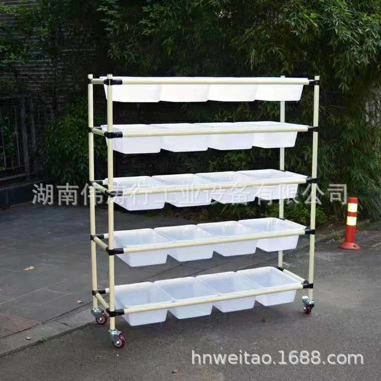 精益管周转车 线棒车间周转车工具防静电物料手推车